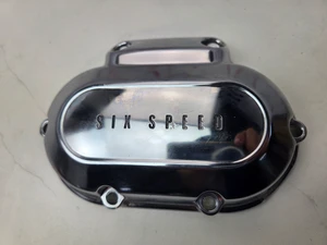 Gearbox cover Chrome six speed Harley Davidson Dyna Softail 06-17 37116-06
