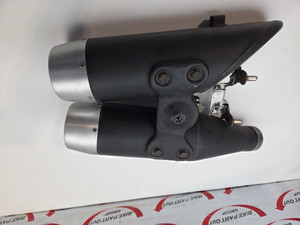 Exhaust Muffler pair Ducati Hypermotard 796 10-12 57413111A 57313161A