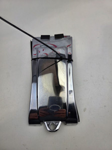 Chrome tank panel cover strap dash extension Harley Davidson Dyna Super wide glide 07-14 71282-04