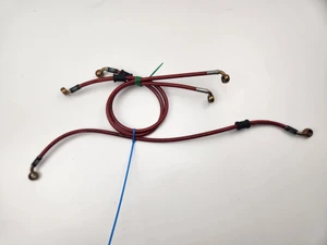 HEL Braided Brake Lines Suzuki GSXR750 11-18 HBF7818