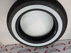 Dunlop Road Motorcycle Rear Tyre D404 150/80HB16 White Wall