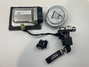 Coded CDI ECU ignition lock key set Ducati Streetfighter V2 22-25 Panigale V2 23-25 59822311D 28642751E