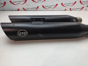 S&S Slash cut exhaust mufflers Harley Davidson M8 Softail 18-24 550-0735