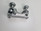 Handlebar clamps risers Harley Davidson M8 Tourer 14-24 57451-14  55918-08
