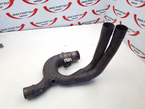 Mid central exhaust pipe headers  Aprilia Tuono RSV4 1000 1100 09-16 8587414 Mid central exhaust pipe headers  Aprilia Tuono RSV4 1000 1100 09-16 8587414