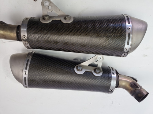 Termignoni Slip on muffler exhaust Carbon Ducati Monster 696 659 10-14 Termignoni Slip on muffler exhaust Carbon Ducati Monster 696 659 10-14
