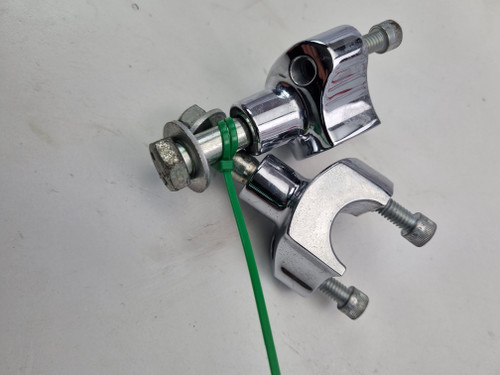Lower bar clamps risers 2in 1 in dia Harley Davidson Sportster