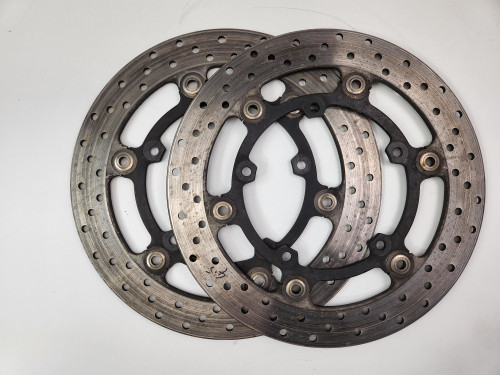 Front Brake Disc Pair 4.15mm Yamaha MT-09 MT09 SP Tracer XSR900 1RC-2581T-00 Front Brake Disc Pair 4.15mm Yamaha MT-09 MT09 SP Tracer XSR900 1RC-2581T-00