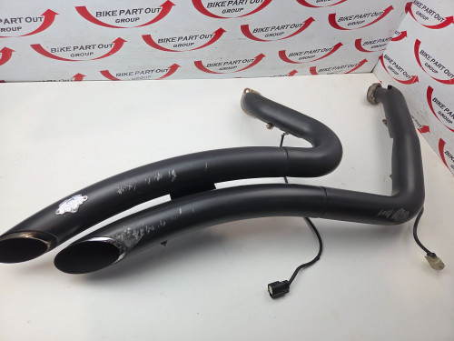 Exhaust Vance and Hines Big radius Black Harley Davidson Dyna 11-17 Exhaust Vance and Hines Big radius Black Harley Davidson Dyna 11-17