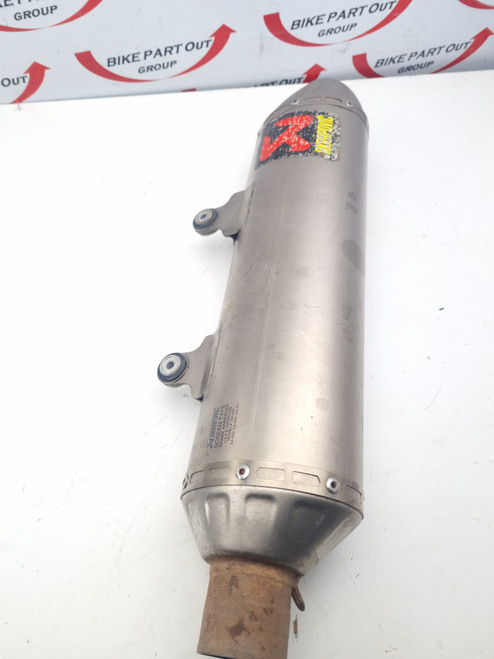 Akrapovic exhaust muffler slip on Scratch Dent KTM500 KTM450