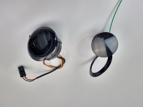 Flush Mount LED Fuel Gauge and cap Harley Davidson Softail Dyna 08-17 75027-08D