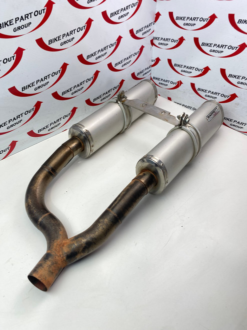 Exhaust Akrapovic Slip on mufflers Yamaha XT660Z XT 660 Z