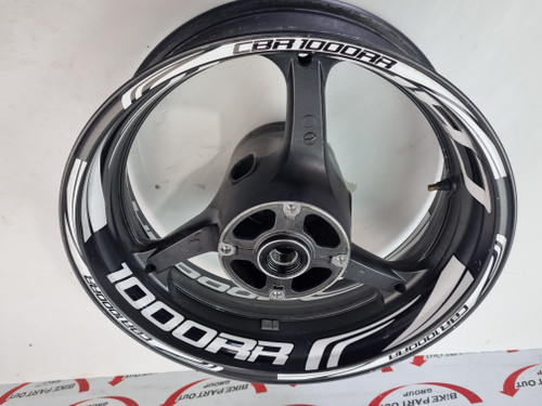 Rear wheel rim Honda CBR1000RR CBR1000 RR 04-07 42650-MEL-D20ZC Rear wheel rim Honda CBR1000RR CBR1000 RR 04-07 42650-MEL-D20ZC