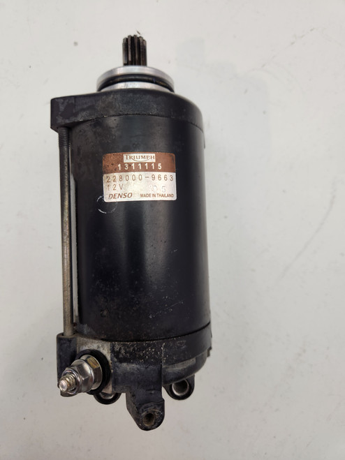Starter motor OEM Triumph T100 Bonneville EFI Scrambler Thruxton Speedmaster America Carbs T1311115
