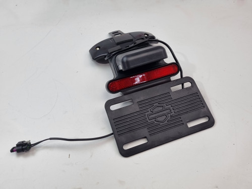 Number plate holder light Harley Davidson M8 Softail Standard Street bob Fat boy Slim 67900316