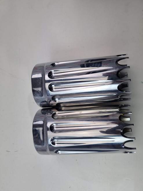 Aftermarket fork cover pair Harley Davidson Tourer Softail 45964