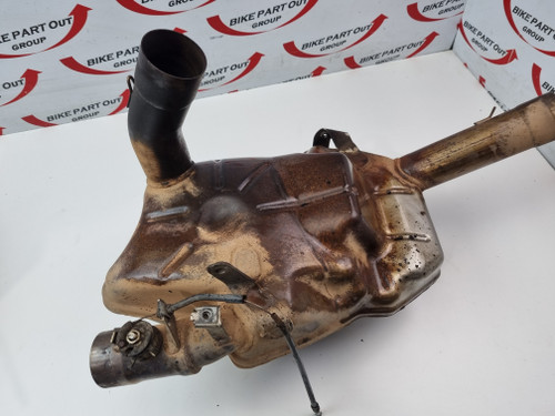 Exhaust muffler box Ducati Multistrada 1200 S 2010 57313051E Exhaust muffler box Ducati Multistrada 1200 S 2010 57313051E