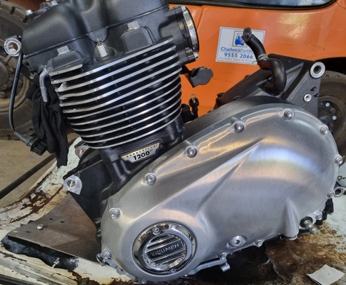 Motor Engine Triumph 1200 Street Twin Cup Bonneville T120 Thruxton 2280km Motor Engine Triumph 1200 Street Twin Cup Bonneville T120 Thruxton 2280km