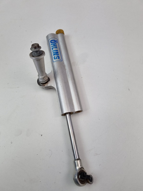 Ohlins steering damper worn Aprilia Tuono 1100 Factory RR 15-17 RSV4 1000 15-17 2B001706 Ohlins steering damper worn Aprilia Tuono 1100 Factory RR 15-17 RSV4 1000 15-17 2B001706