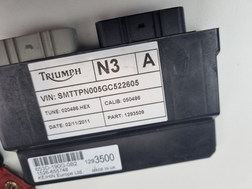 Coded Key CDI ECU ECM Immobiliser Transponder non ABS Triumph