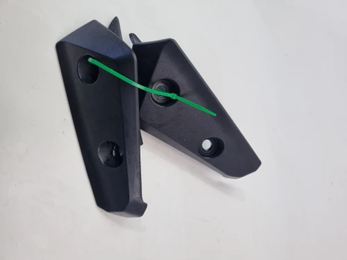 Front mud guard cover LH RH pair Triumph Speed triple 1050 11-15 T2306525