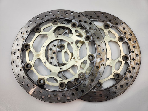 Front brake disc pair 4.35mm Honda CBR600RR CBR600 RR 05-06 45220-MEE-D01