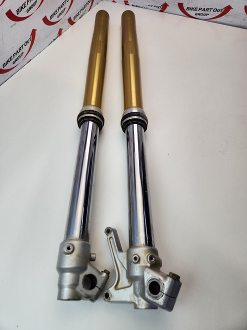 WR250Rフロントフォーク3D7-23103-50 3D7-23102-50 Front forks Yamaha WR250R WR250 R 08-20 32D-23102-50 - Bike Part Out