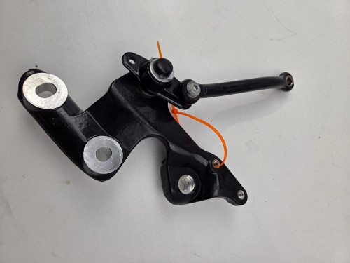 Mid mount brake pedal bracket rod Harley Davidson M8 Softail Street bob Standard Low rider 50600288A Mid mount brake pedal bracket rod Harley Davidson M8 Softail Street bob Standard Low rider 50600288A