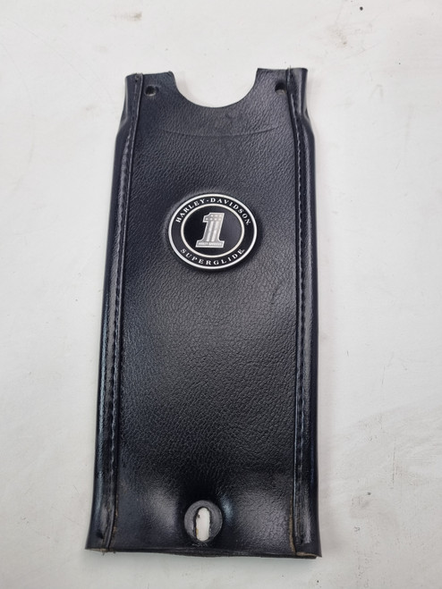 Leather tank panel cover strap Harley Davidson Dyna Super wide glide 07-14 Leather tank panel cover strap Harley Davidson Dyna Super wide glide 07-14