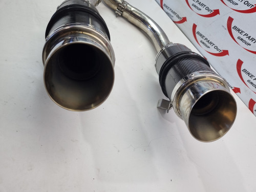 Delkevic Yamaha YZF-R1 R1 2009-2014 Slip On Round Carbon Exhaust