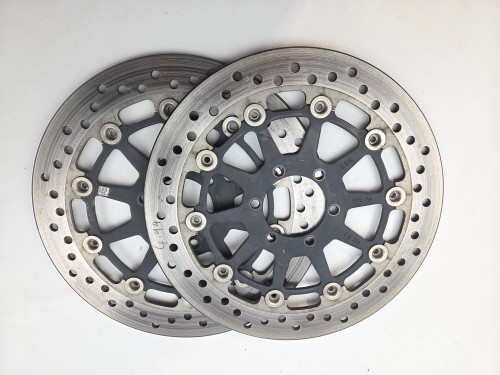 Front disc rotor pair Indian Chief Chieftain Roadmaster Springfield 14-24 Victory 1911624-266