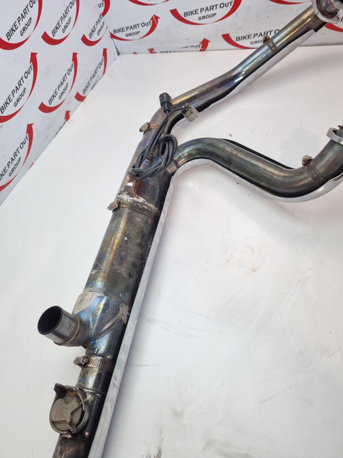 Exhaust Header pipes heat shields Harley Davidson tourer 10-16