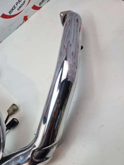 Exhaust Header pipes heat shields Harley Davidson tourer 10-16