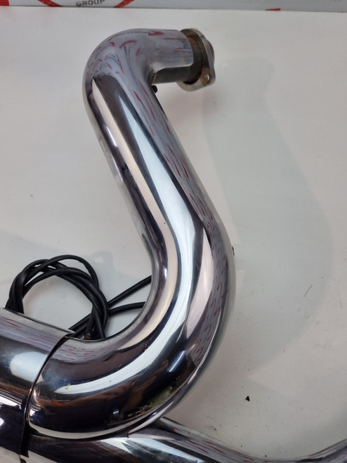 Exhaust Header pipes heat shields Harley Davidson tourer 10-16