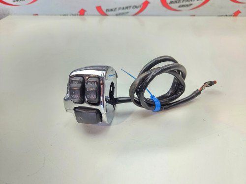 Chrome CANBUS 4 pin LH Switch Harley Davidson Softail 11-15 Dyna 12-15 72949-12A Chrome CANBUS 4 pin LH Switch Harley Davidson Softail 11-15 Dyna 12-15 72949-12A