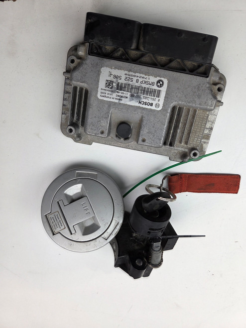 Coded CDI ECU Ignition switch fuel cap key BMW F800GS F800 GS 07-11 51258528836 Coded CDI ECU Ignition switch fuel cap key BMW F800GS F800 GS 07-11 51258528836