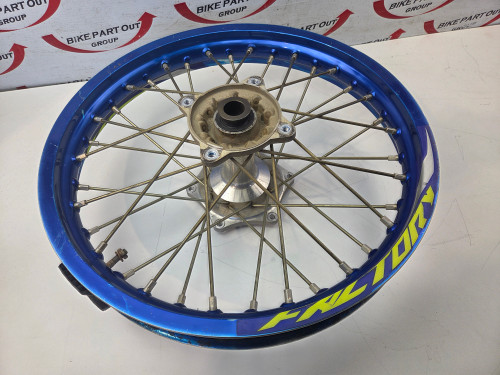 Rear Wheel Sherco Enduro 300 125 250 450 500 SE SEF 6275 Rear Wheel Sherco Enduro 300 125 250 450 500 SE SEF 6275