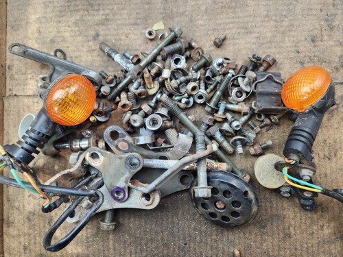 Chassis Bits And Bolts Yamaha WR450F 03-04 Chassis Bits And Bolts Yamaha WR450F 03-04
