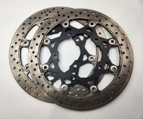 Front Brake Disc Pair 4.9mm Suzuki DL650 V Strom 07-25 59210-44G11 Front Brake Disc Pair 4.9mm Suzuki DL650 V Strom 07-25 59210-44G11