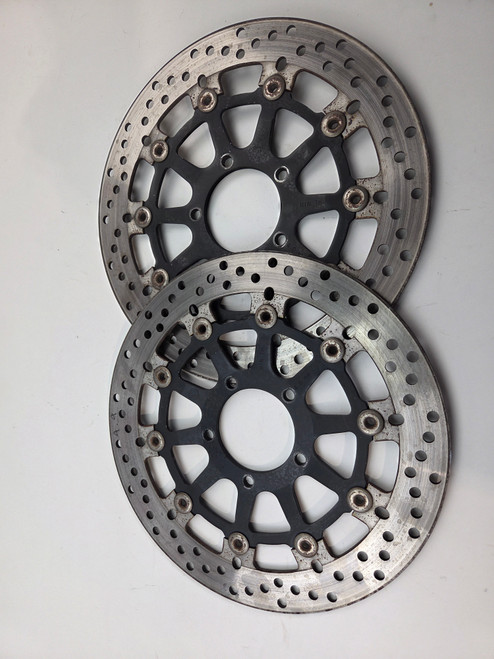 Front Disc Brake rotor pair Ducati Hypermotard 796 1100 49240921A