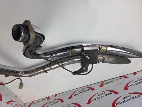 Exhaust Vance and Hines Big Radius Chrome Harley Davidson Dyna 11