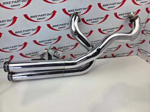Rhinehart Racing Crossback Exhaust System Harley Davidson Dyna 06-17 400-0201