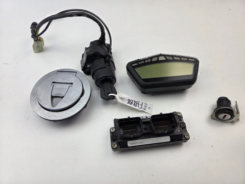Coded Ignition switch key speedo ECU Ducati 848 Streetfighter 12-15 40610972B