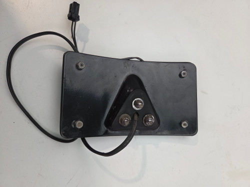 Custom Dynamics Laydown plate holder LED light Harley Davidson Sportster  Dyna Softail