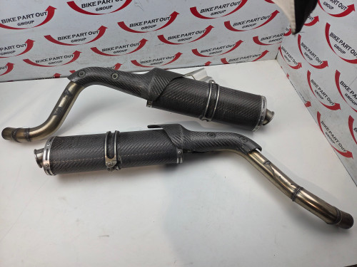 Exhaust Mufflers Carbon Fibre Ducati Monster 1000 800 620  2003-2005