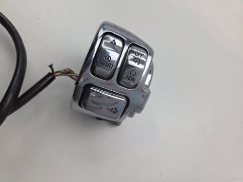 Damaged wires RH Start stop switch 4 pin Harley Davidson Softail Fatboy Dyna Fat bob 12-15 72944-12