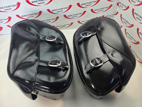 Rigid mount saddlebags Harley Davidson Dyna 04-17