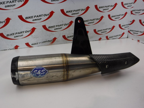 S&S Cycle Grand National muffler stainless steel for Indian FTR1200 19-23 FTR 1200  550-0854