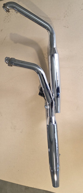 OEM Exhaust Headers guard mufflers Harley Davidson Softail 07-09 66780-07