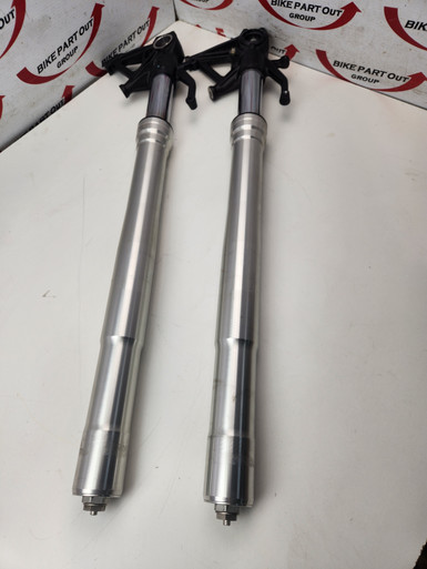Forks Kawasaki Ninja ZX6R ZX600 07-08 44071-5038 - Bike Part Out